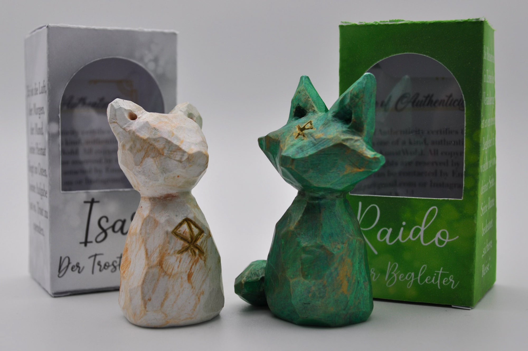 Wächterfiguren Isar und Raido