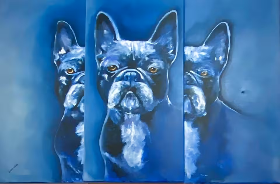 Ruby Triptychon — Brigitte Gindra-Vady