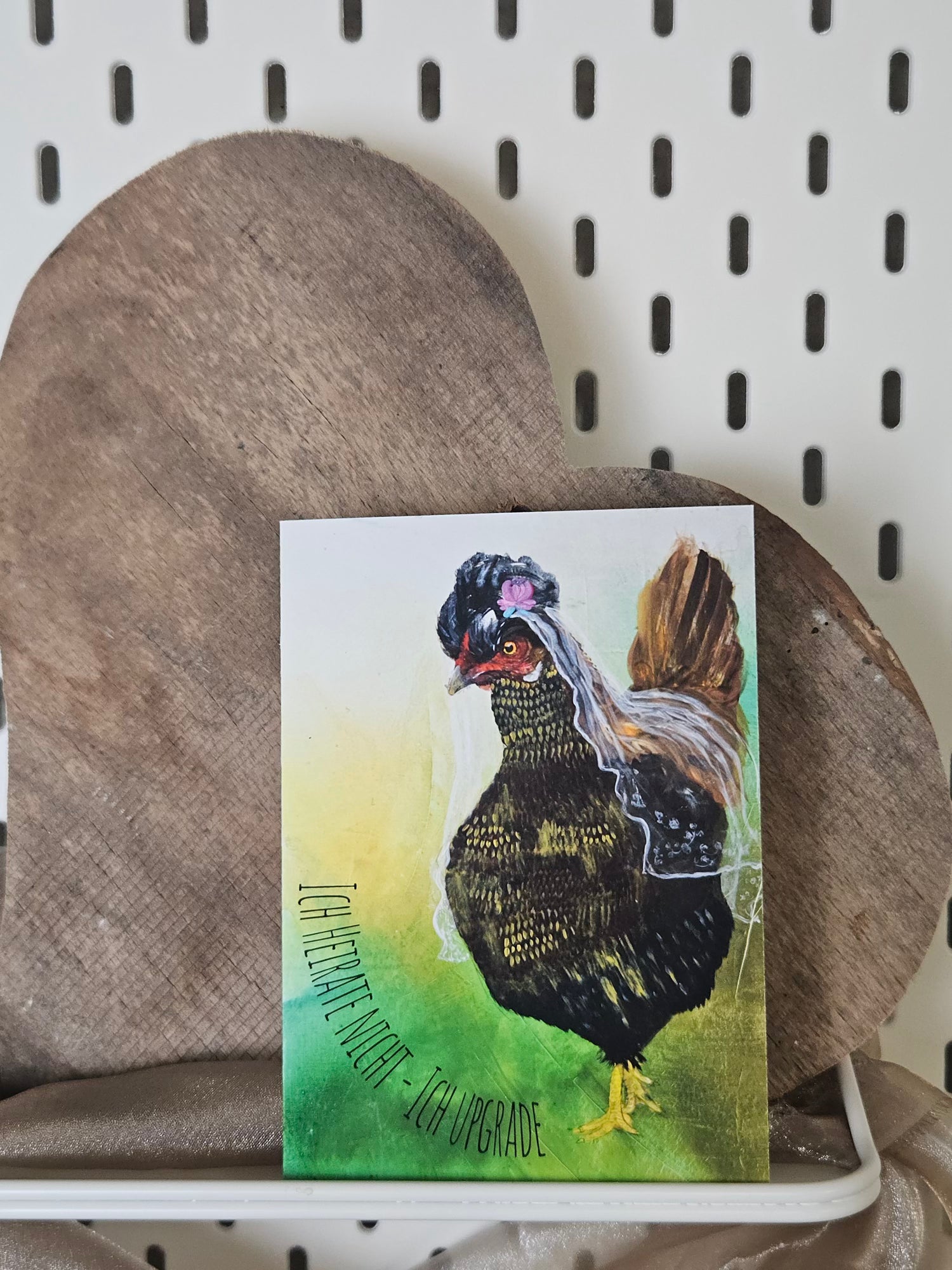 FineArtPrint Grußkarten Federn und Attitüde Hochzeitsedition