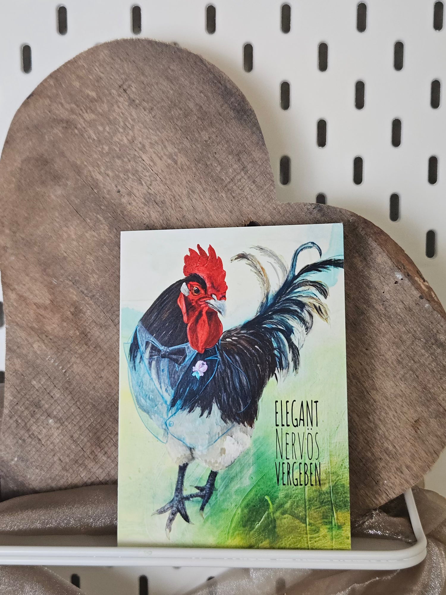 FineArtPrint Grußkarten Federn und Attitüde Hochzeitsedition