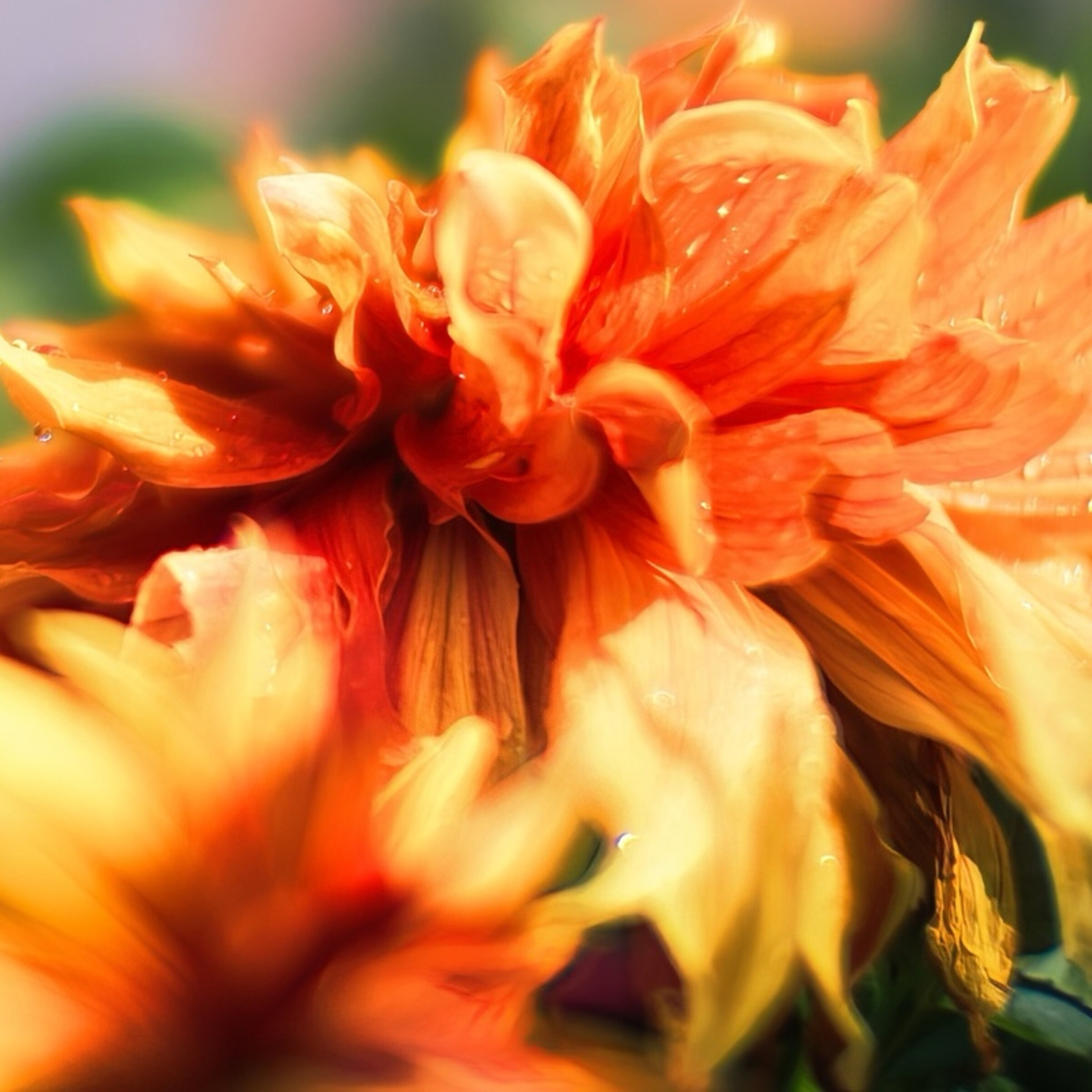 Orange Fülle