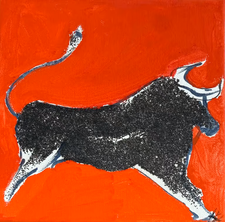 Toro in Sand 1 — Kerstin Kager